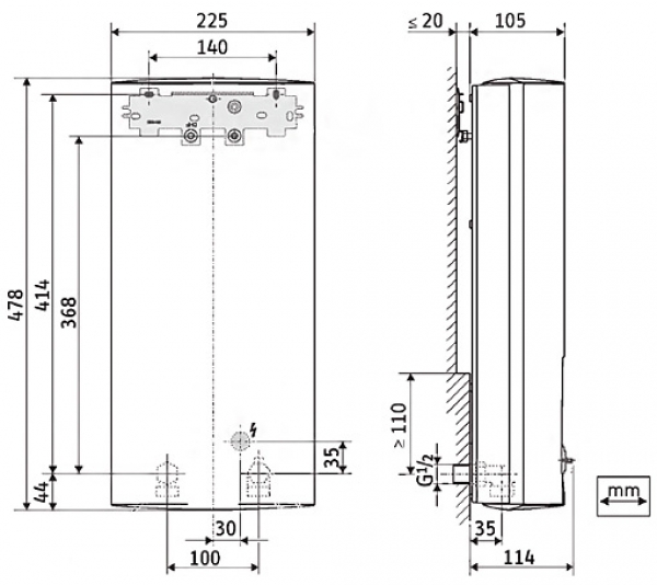 Stiebel eltron dhb e 11 sli подключение