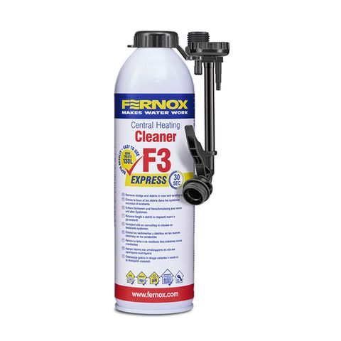 Čistiaca kvapalina pre ústredné kúrenie Fernox Cleaner F3 Express 400ml spray