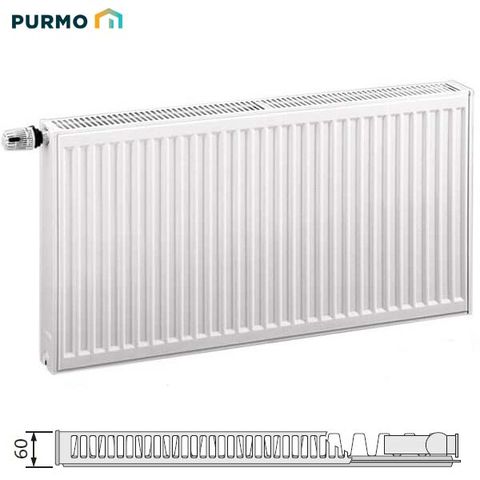 Panelový radiátor Purmo Ventil Compact VKO 11 600x1600