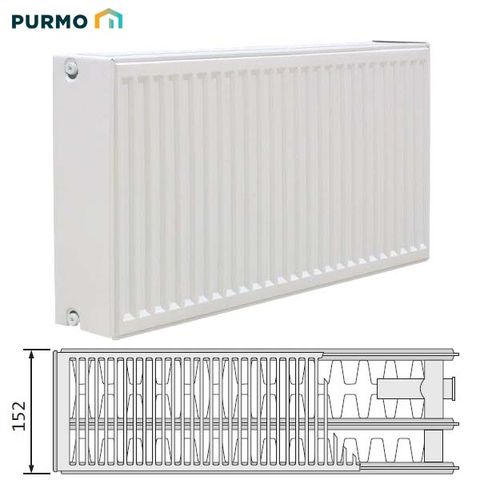 Panelový radiátor Purmo Ventil Compact VKO 33 600x1000